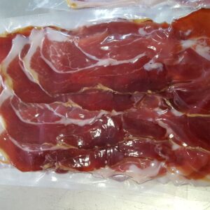 Jamón serrano muy bajo en sal Envasado en paquetes de 200 gr o piezas de 2 a 3kg
