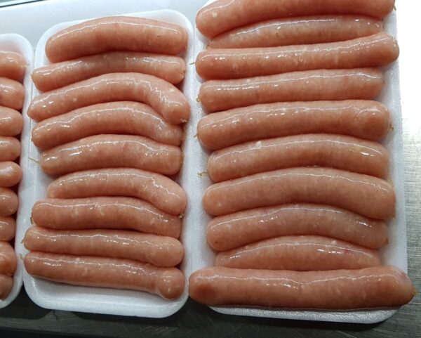 Salchichas blancas de pollo / Kg