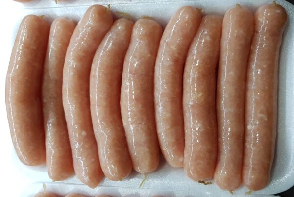 Salchichas blancas de pollo / Kg